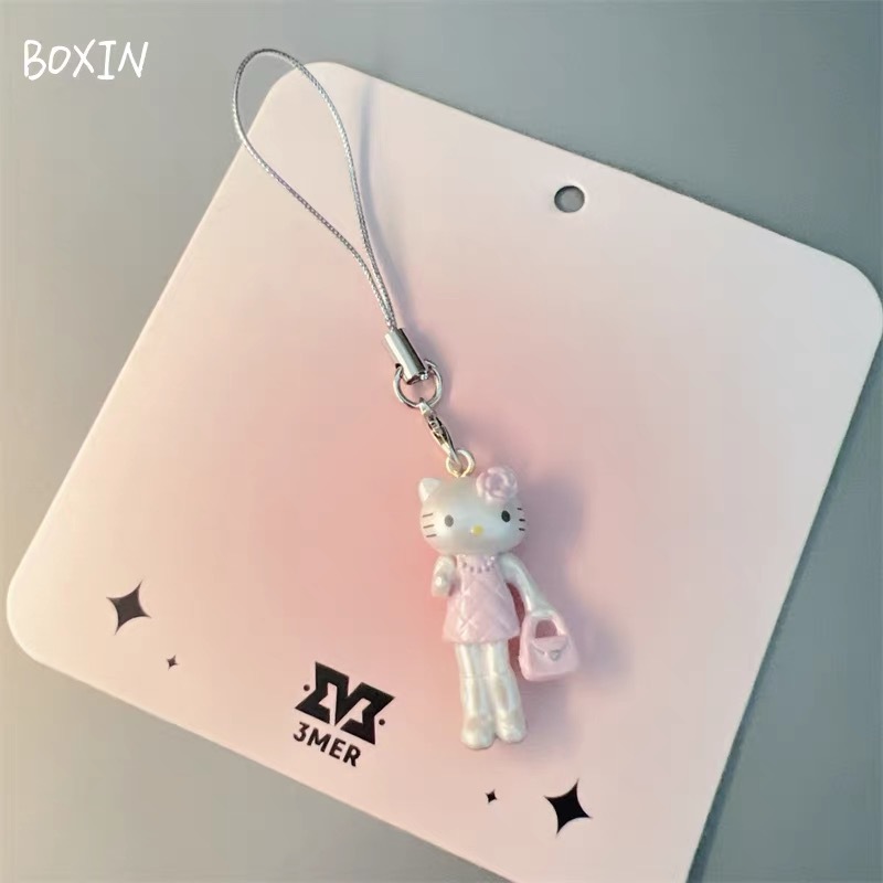 Phone Accessories For Teen Girls - Portachiavi Principessa Hello Kitty, Catenella per