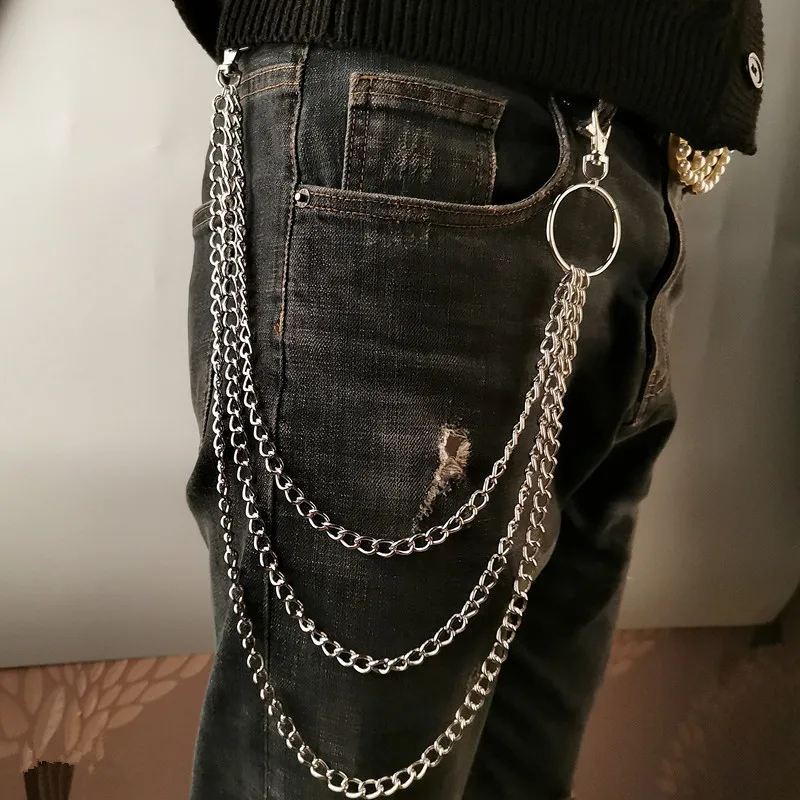 Phone Accessories For Men - Cintura a Catena in Metallo Stratificato