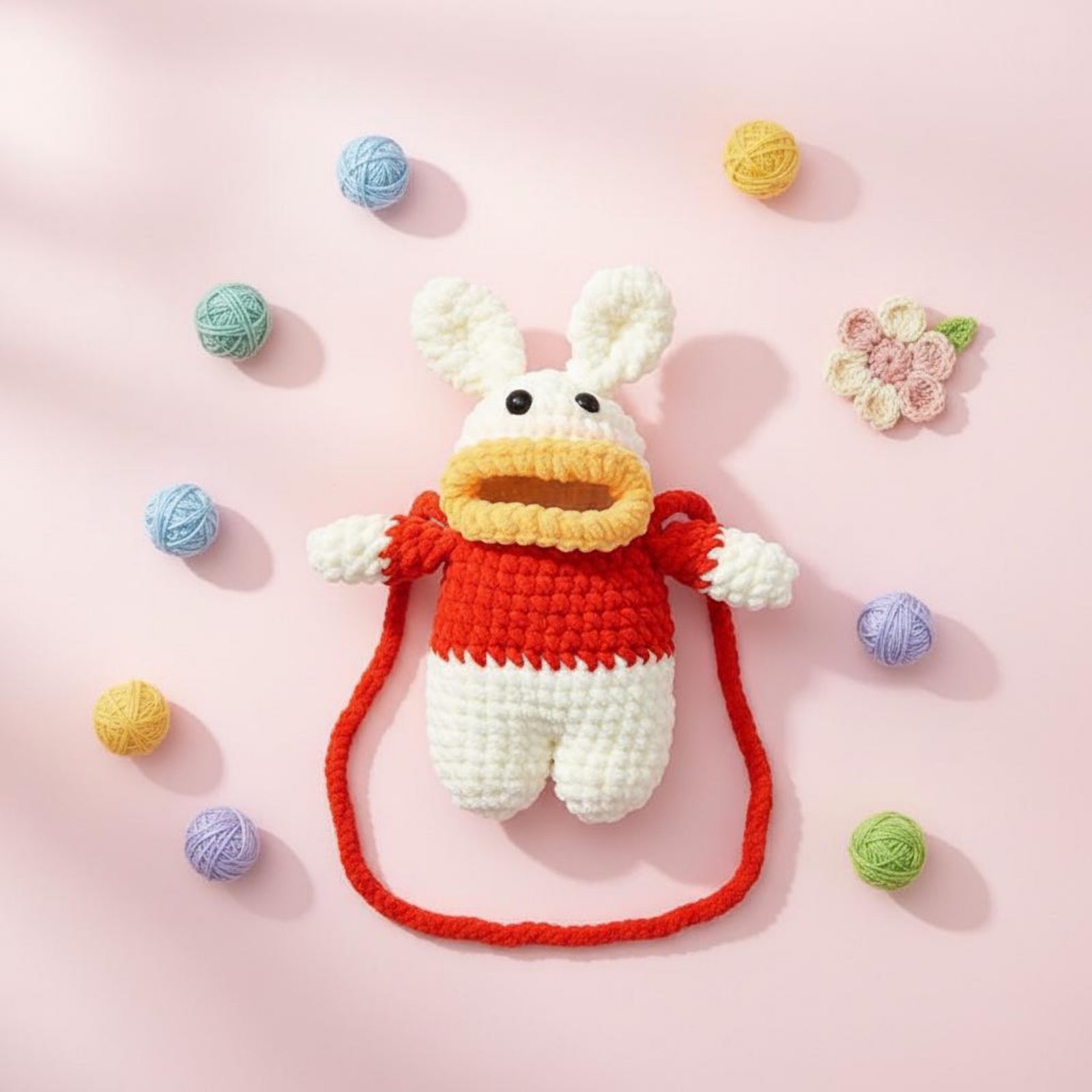 Phone Accessories Crochet - Borsa per Telefono a Forma di
