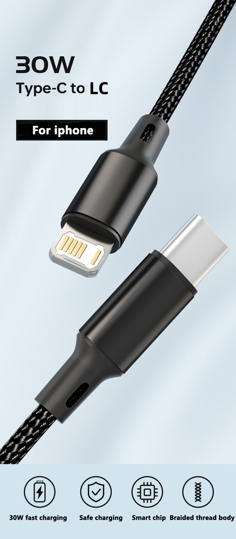 Cavo USB PD 30W per iPhone 14  - Phone Accessories Online recensione e prezzo