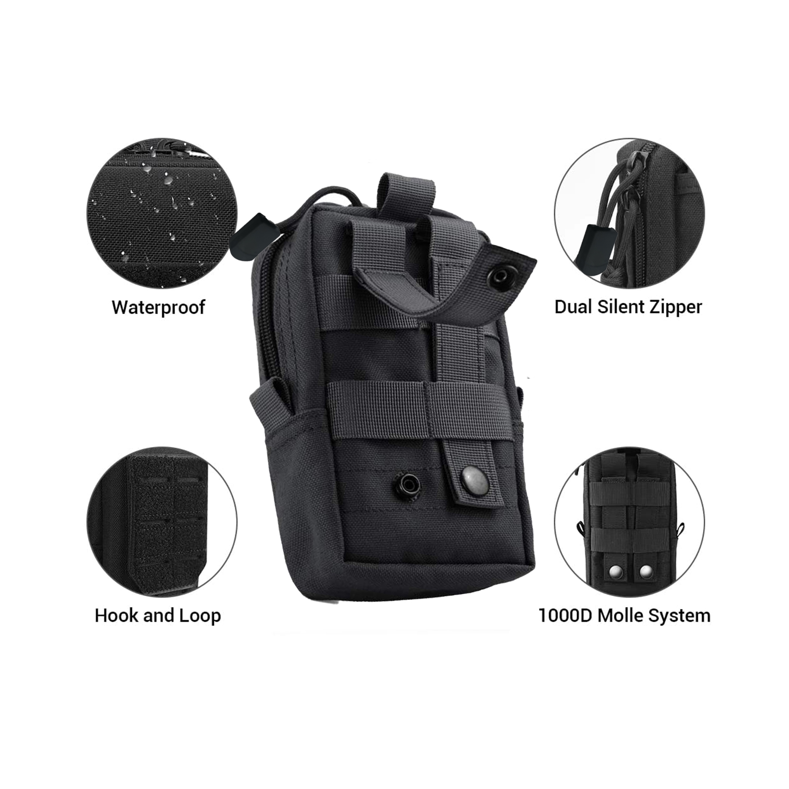 Marsupio tattico Molle Marsupi - Phone Accessories For Men recensione e prezzo