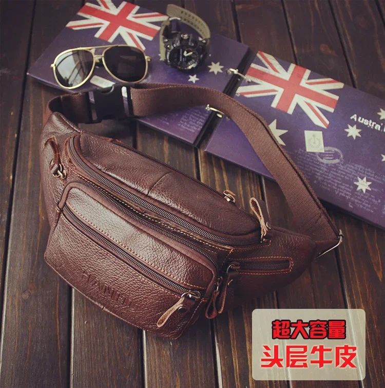 Marsupio in vera pelle di vacc - Phone Accessories For Men recensione e prezzo
