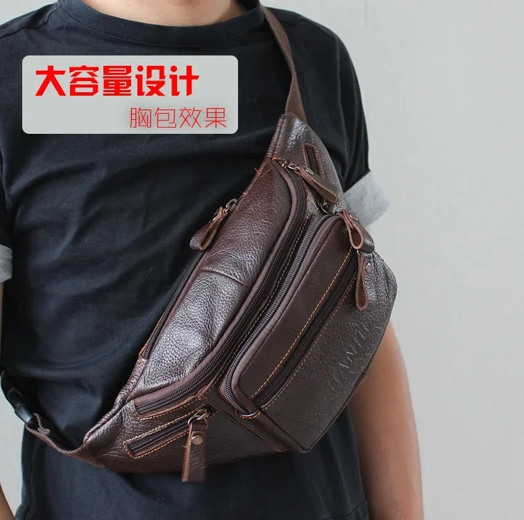 Marsupio in vera pelle di vacc - Phone Accessories For Men recensione e prezzo