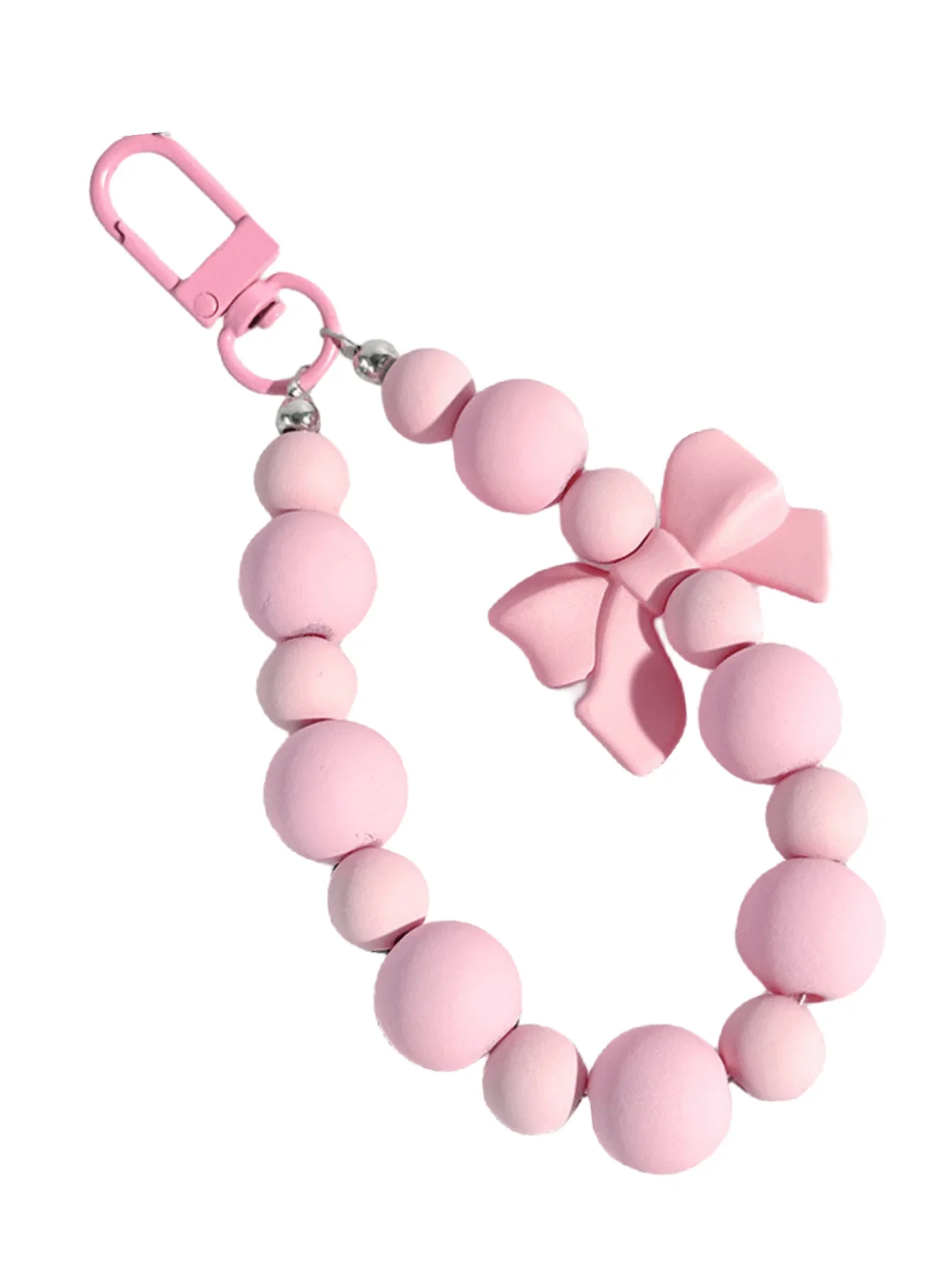 1 pz Portachiavi Rosa con Fioc - Phone Accessories For Teen Girls recensione e prezzo